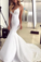 Spaghetti Straps Mermaid Wedding Dress With Appliques Sexy Backless Bridal STGPGZT9APS