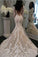 2022 Mermaid/Trumpet Long Sleeves Court Train Tulle With Applique P6FS7XZC