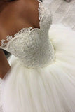 2024 New Arrival Sweetheart Wedding Dresses Tulle Ball Gown PJM7GMJ1