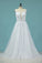 2022 Organza Scoop With Applique Wedding Dresses A Line PGK5JBQC