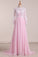 2022 Open Back Scoop Chiffon With Applique And Slit Prom Dresses A Line PKXFPE9N