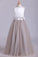 2022 New Flower Girl Dresses Bateau A Line Tulle With Handmade PXBXHCMQ