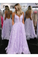 A-Line Floor Length Lace Prom Dresses Backless Formal Gown With STGP99L84FB