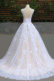 2024 Sexy High Neck A-Line Prom Gown With Beads&Applique PR2MYQQF