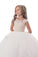 2022 New Arrival Flower Girl Dresses Ball Gown Scoop Tulle With Beads P6S4AH3S