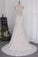 2022 New Arrival Wedding Dresses Mermaid Scoop Lace With Applique PED258AN