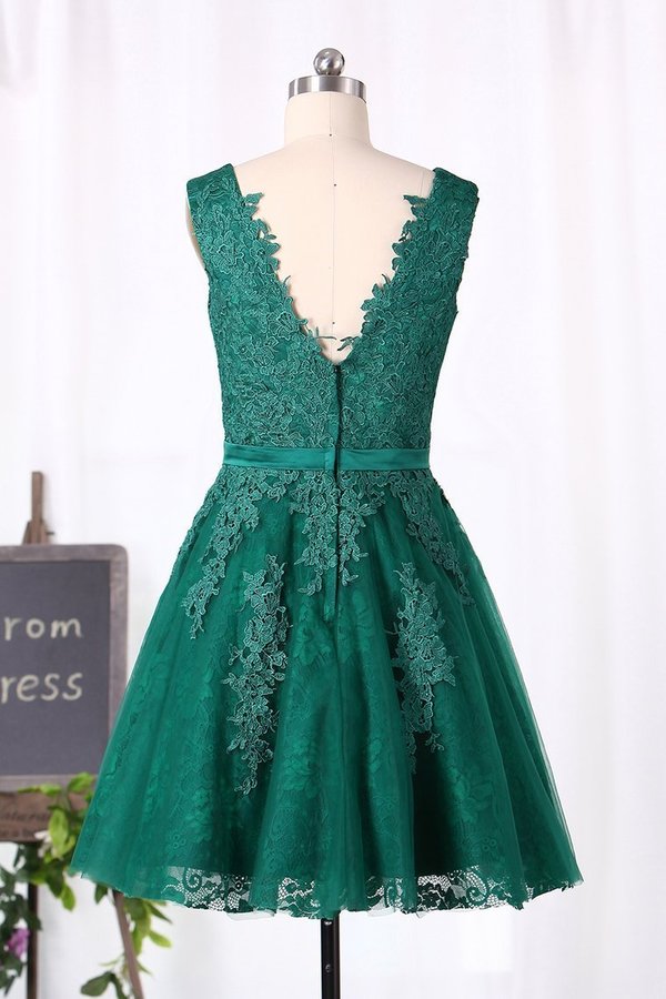 2022 New Arrival Homecoming Dresses With Sash A Line Scoop Tulle P66M7PCT