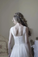 Fairy A-Line V Neck Sleeveless Chiffon Beach Wedding Dresses With Button Simple Bridal STGP6DZLT86