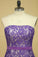 2022 Purple Strapless Prom Dresses Mermaid Floor Length With Trumpet PB41Z1S8