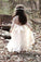 Scoop Ivory Lace Girl Dress Ivory Bowknot Baby Dress Long Sleeve Flower Girl Dress