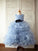 Ball Gown Sleeveless Scoop Ruffles Floor-Length Organza Flower Girl Dresses TPP0007486