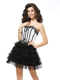 A-Line/Princess Sweetheart Applique Sleeveless Short Tulle Cocktail Dresses TPP0008935