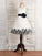 A-Line/Princess Tulle Hand-Made Flower Scoop Sleeveless Tea-Length Flower Girl Dresses TPP0007528
