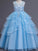 A-Line/Princess Tulle Applique Scoop Sleeveless Floor-Length Flower Girl Dresses TPP0007513