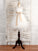 A-Line/Princess Tulle Sash/Ribbon/Belt Scoop Sleeveless Tea-Length Flower Girl Dresses TPP0007525