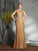 Sheath/Column Bateau Lace Short Sleeves Long Lace Mother of the Bride Dresses TPP0007272