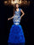 Trumpet/Mermaid Sweetheart Applique Sleeveless Long Net Dresses TPP0009138