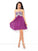 A-Line/Princess Sweetheart Rhinestone Sleeveless Short Chiffon Cocktail Dresses TPP0004123