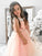 A-Line/Princess Tulle Beading Scoop Sleeveless Tea-Length Flower Girl Dresses TPP0007469
