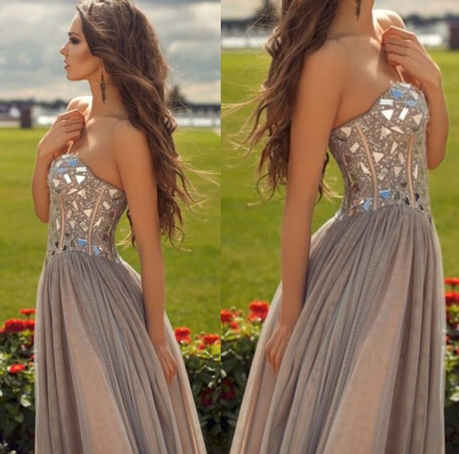 Charming Sexy Prom Dress Elegant Prom Dress Tulle Evening Dress Long Prom Dresses